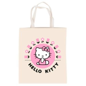Hello Kitty Pink Circle shopping bag