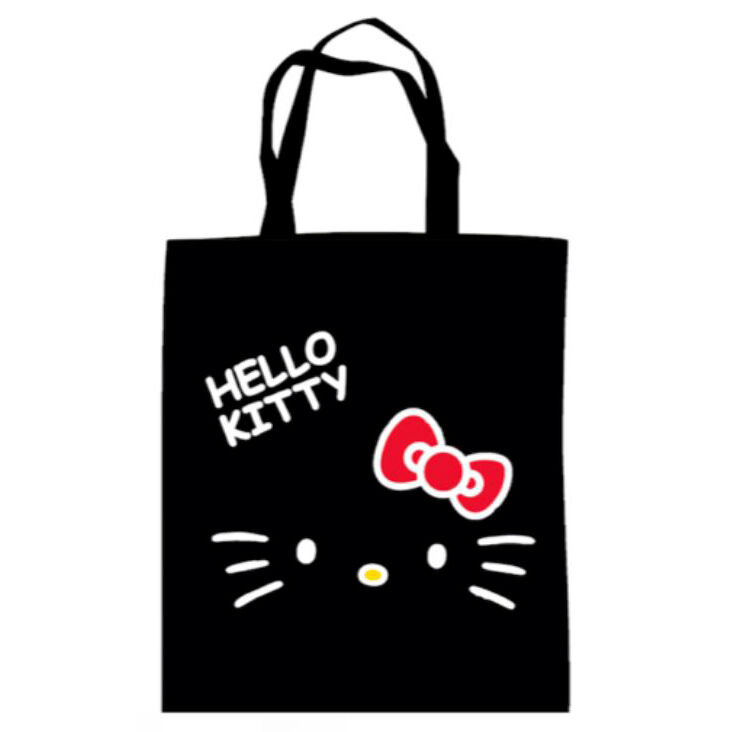 Hello Kitty black shopping bag