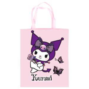Hello Kitty Kuromi Pink Butterfly shopping bag
