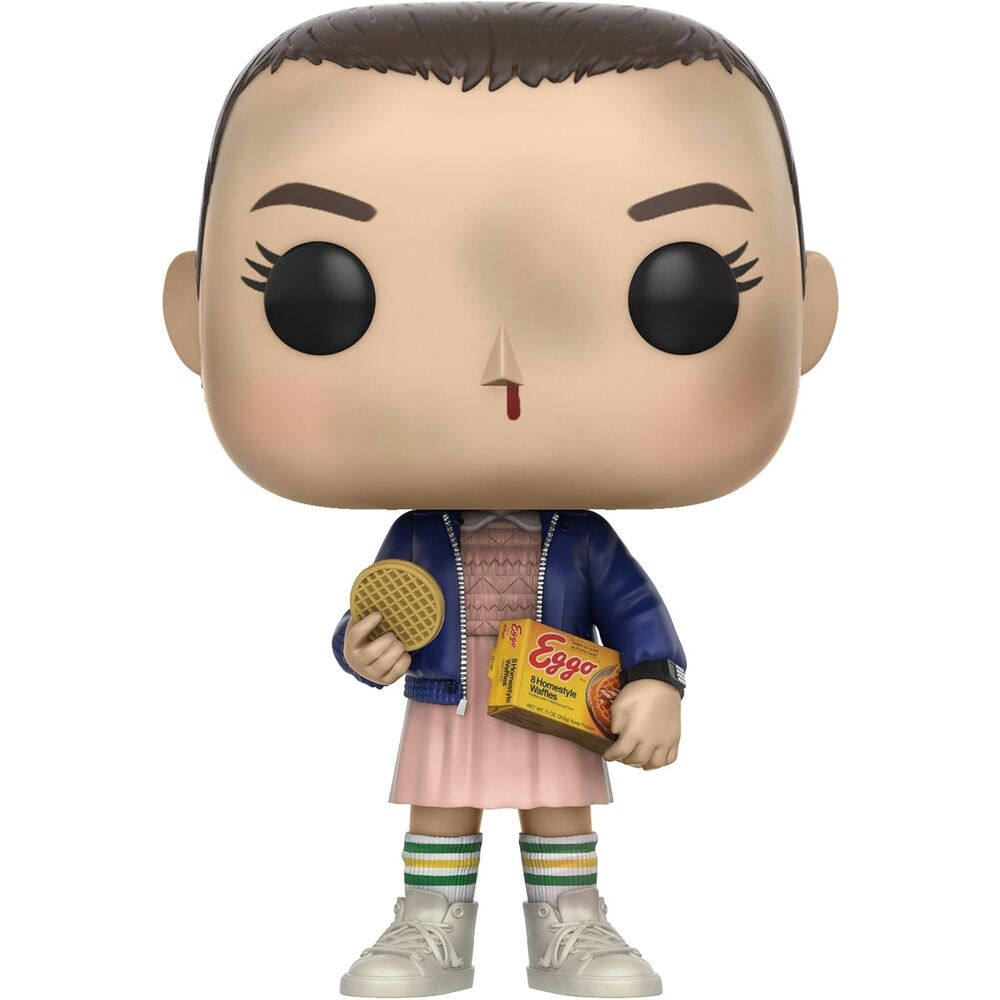 POP figure Stranger Things Eleven with Eggos