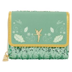 Loungefly Disney Peter Pan Tinker Bell Holiday wallet