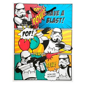 Star Wars The Original Stormtrooper Comic Strip assorted large gift bag