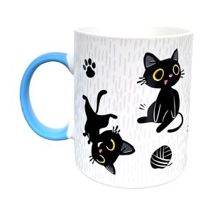 Pusheen Lucky the Black Cat Club mug