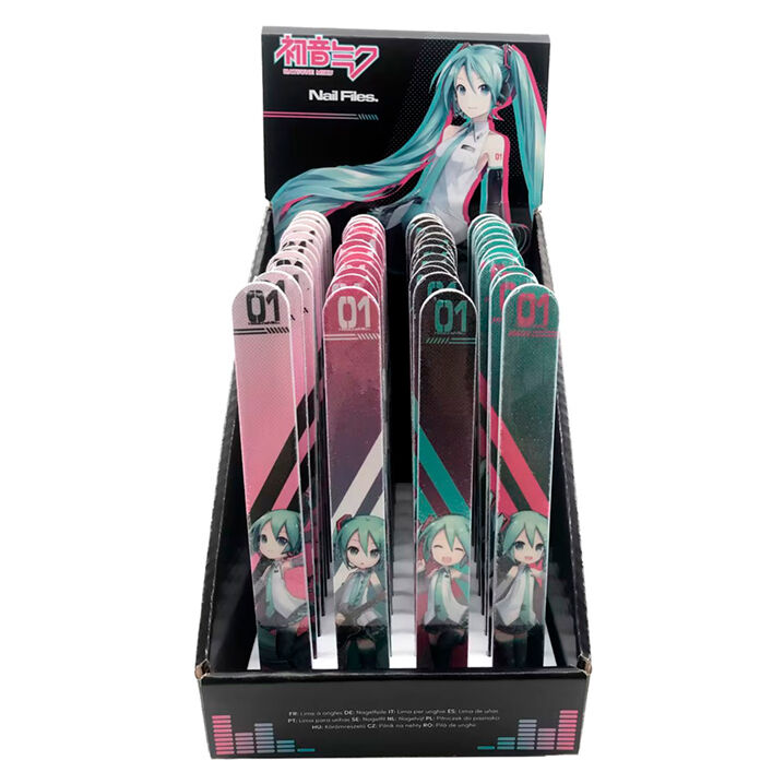 Hatsune Miku assorted Nail file