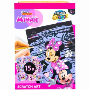 Disney Minnie scratching set