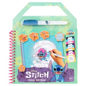 Disney Stitch Magic water painting book