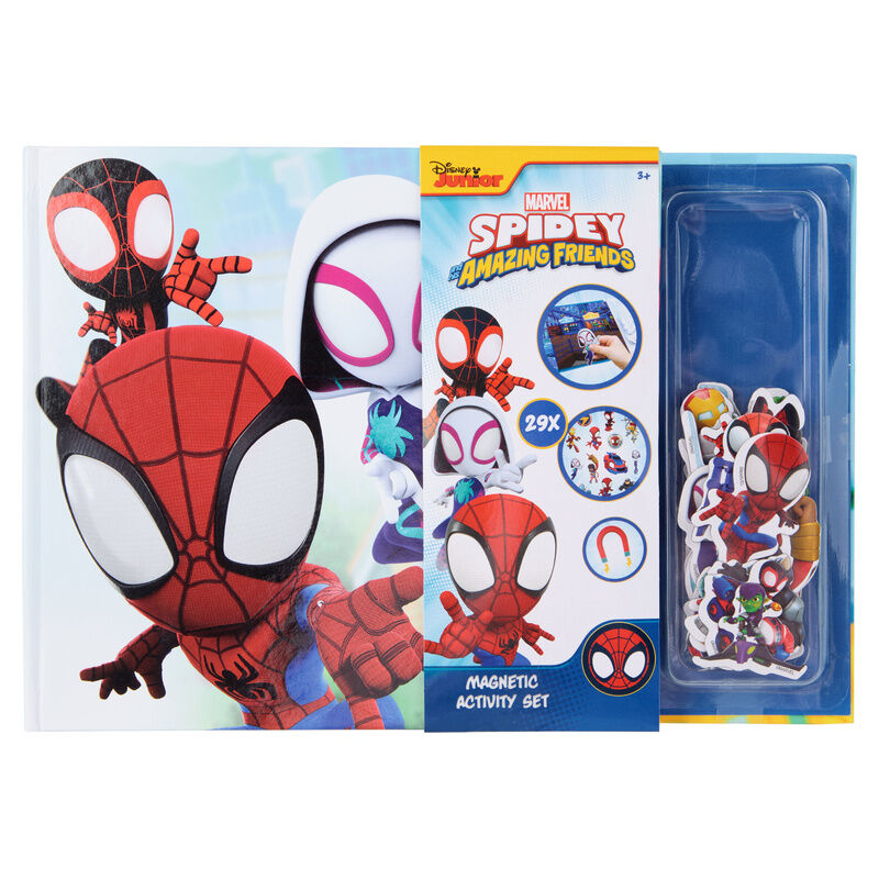 Marvel Spiderman Magnetic book + sticker