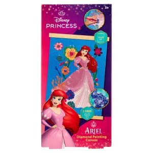 Disney Princess Wooden frame with diamond painting