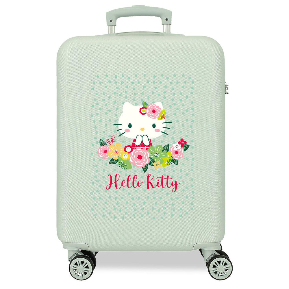 Hello Kitty Floral ABS trolley suitcase 55cm