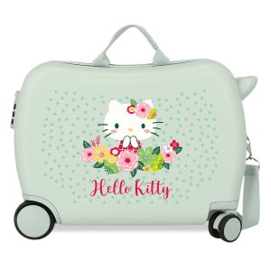 Hello Kitty Floral ABS trolley suitcase 50cm