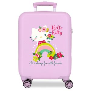 Hello Kitty Always Fun With Friends ABS trolley suitcase 50cm