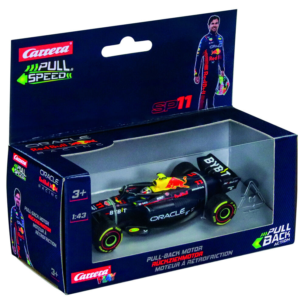 F1 S. Perez Red Bull pull back car