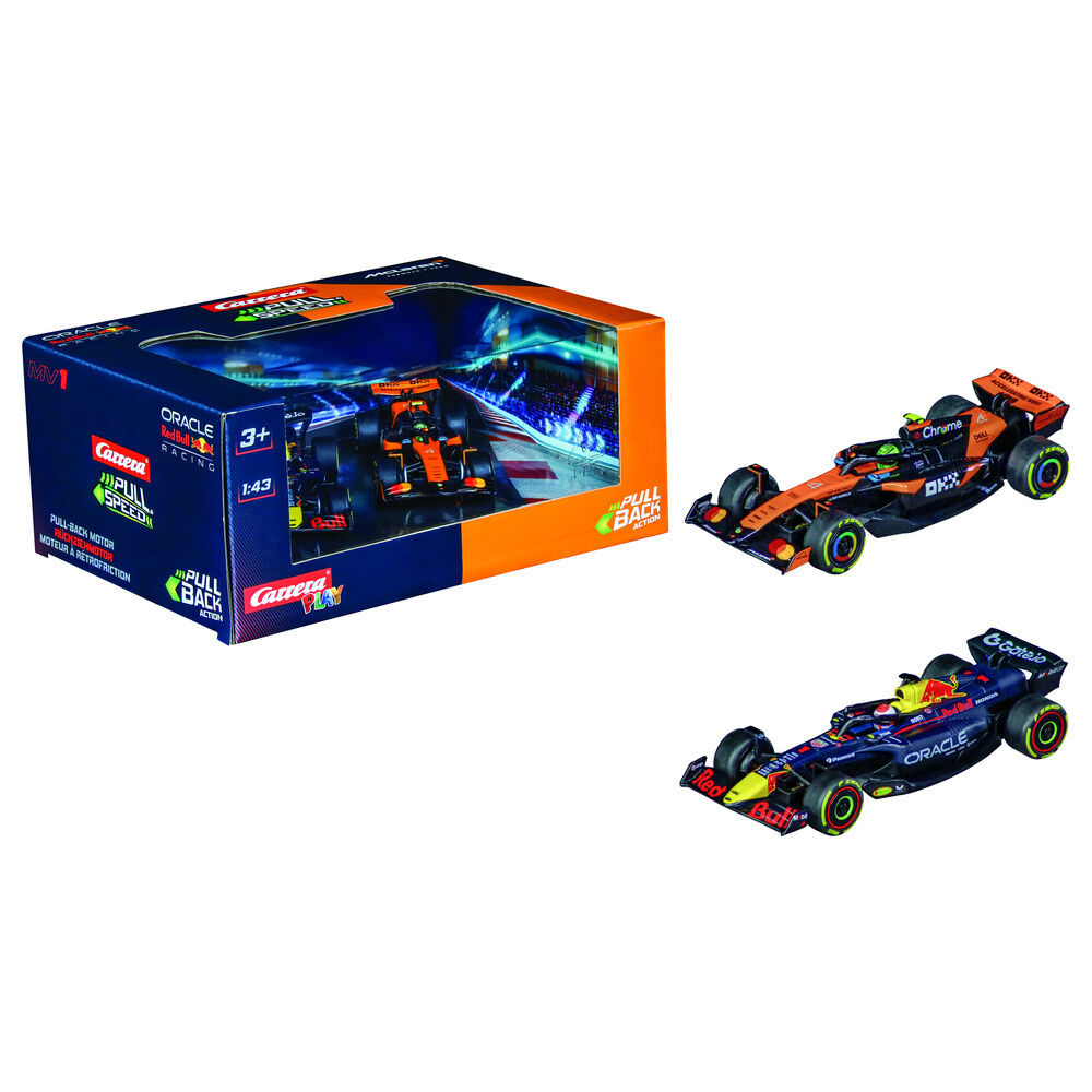 F1 Red Bull Twinpack pack 2 cars pull back