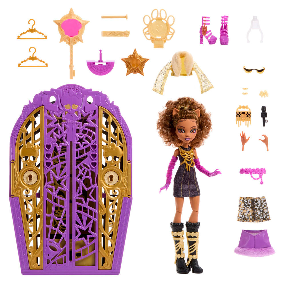 Monster High Skulltimate Secrets Hauntlywood Mysteries Clawdeen doll - Image 3