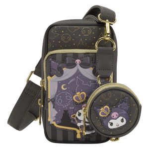 Loungefly Hello Kitty Kuromi 20th Anniversary shoulder bag + purse