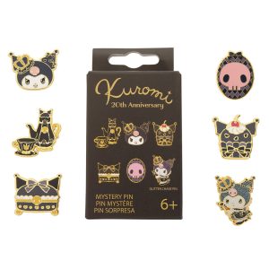 Loungefly Hello Kitty Kuromi 20th Anniversary Mystery Blind Box Enamel Pin assorted