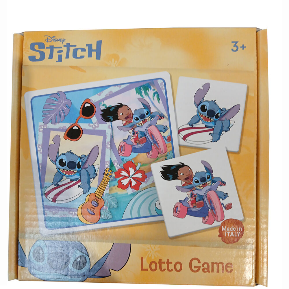 Disney Stitch Lotto game