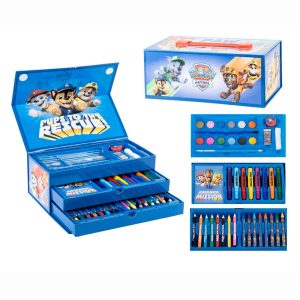 Paw Patrol colouring stationery case