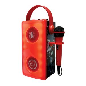 Marvel Spiderman Illuminated Bluetooth Speaker + Microphone