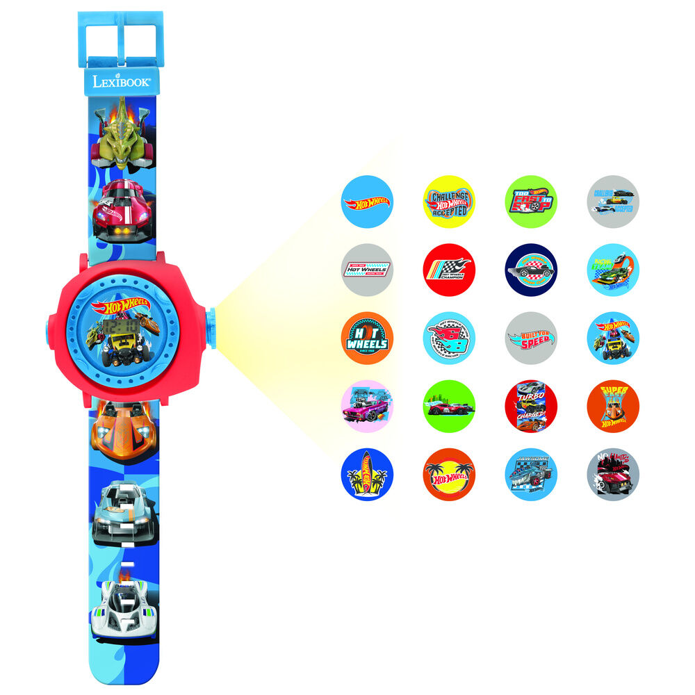 Hot Wheels Digital watch projections