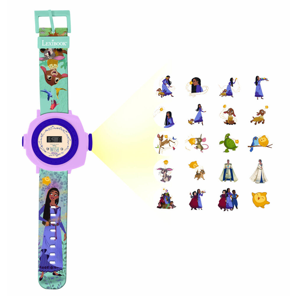 Disney Wish Digital watch projections
