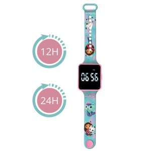 Gabbys Dollhouse Digital LED watch
