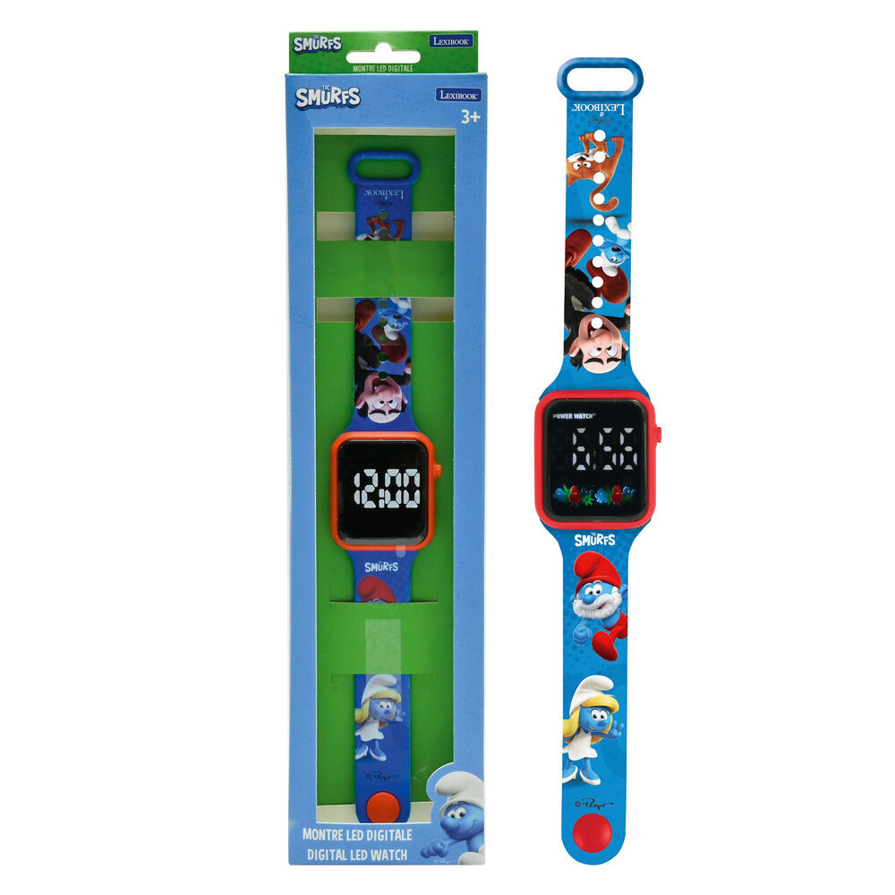 Smurfs Digital LED watch