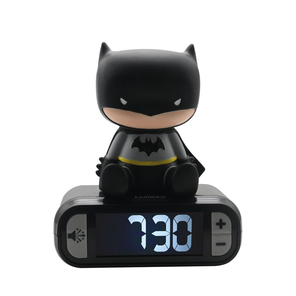 DC Comics Batman 3D Night Light Alarm Clock
