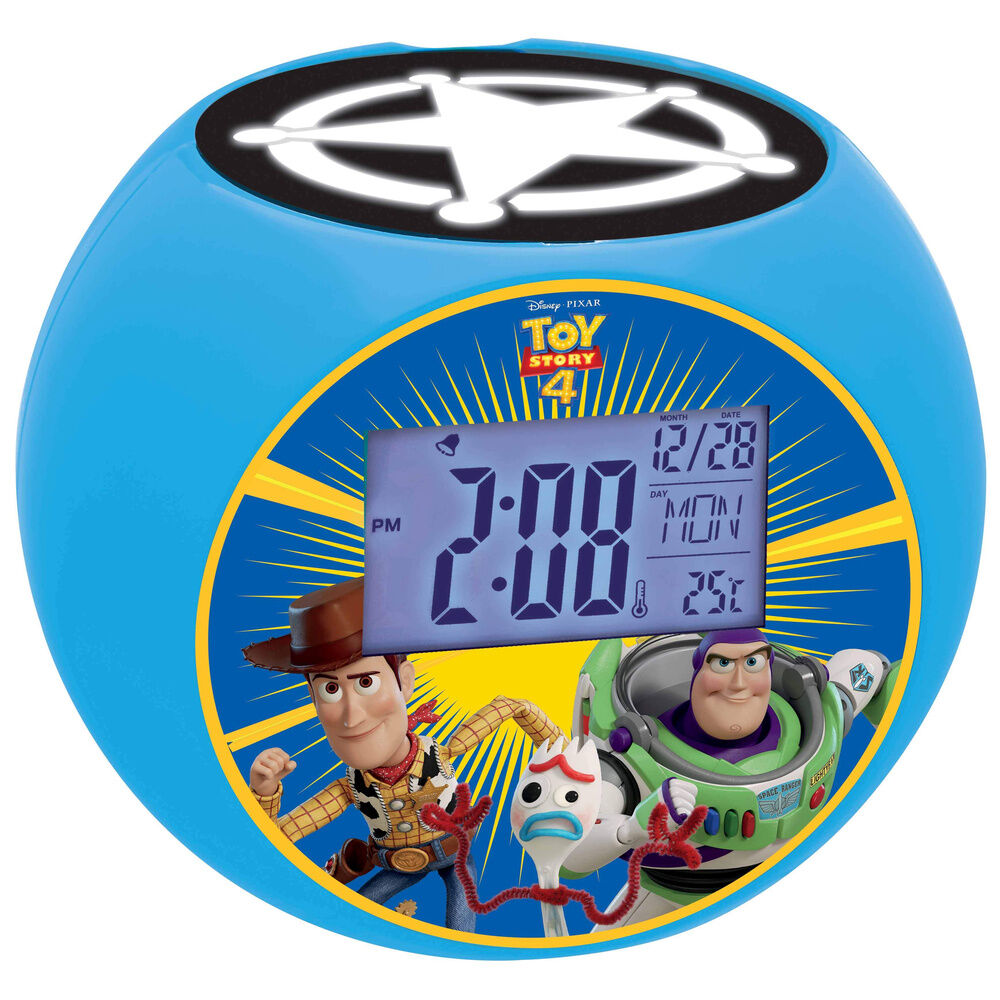 Disney Pixar Toy Story Radio Projector Alarm Clock