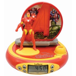 Marvel Avengers Iron Man 3D Projector Alarm Clock