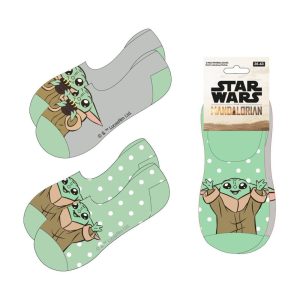 Star Wars The Mandalorian Grogu adult pack 2 socks
