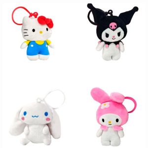 Hello Kitty and Friends plush keychain