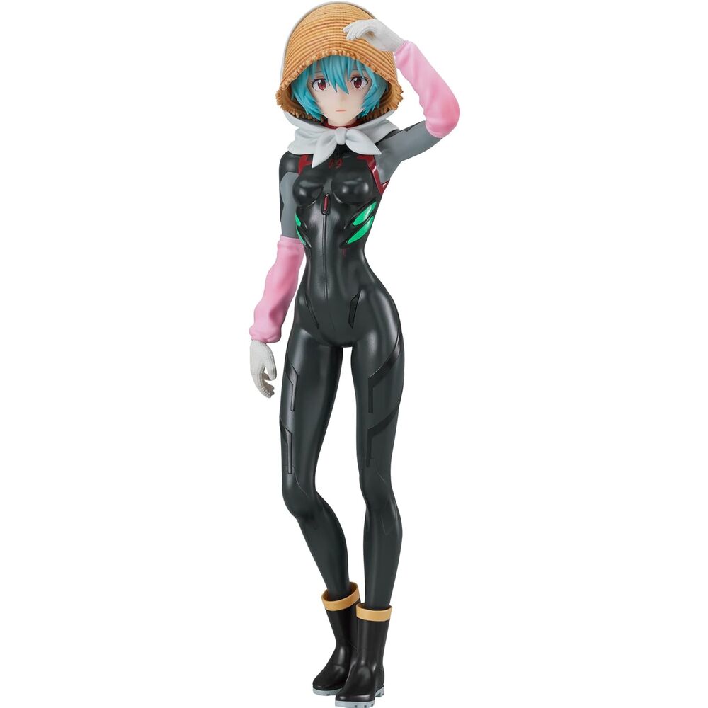 Rebuild of Evangelion Rei Ayanami Farming Pop up Parade figure 17cm