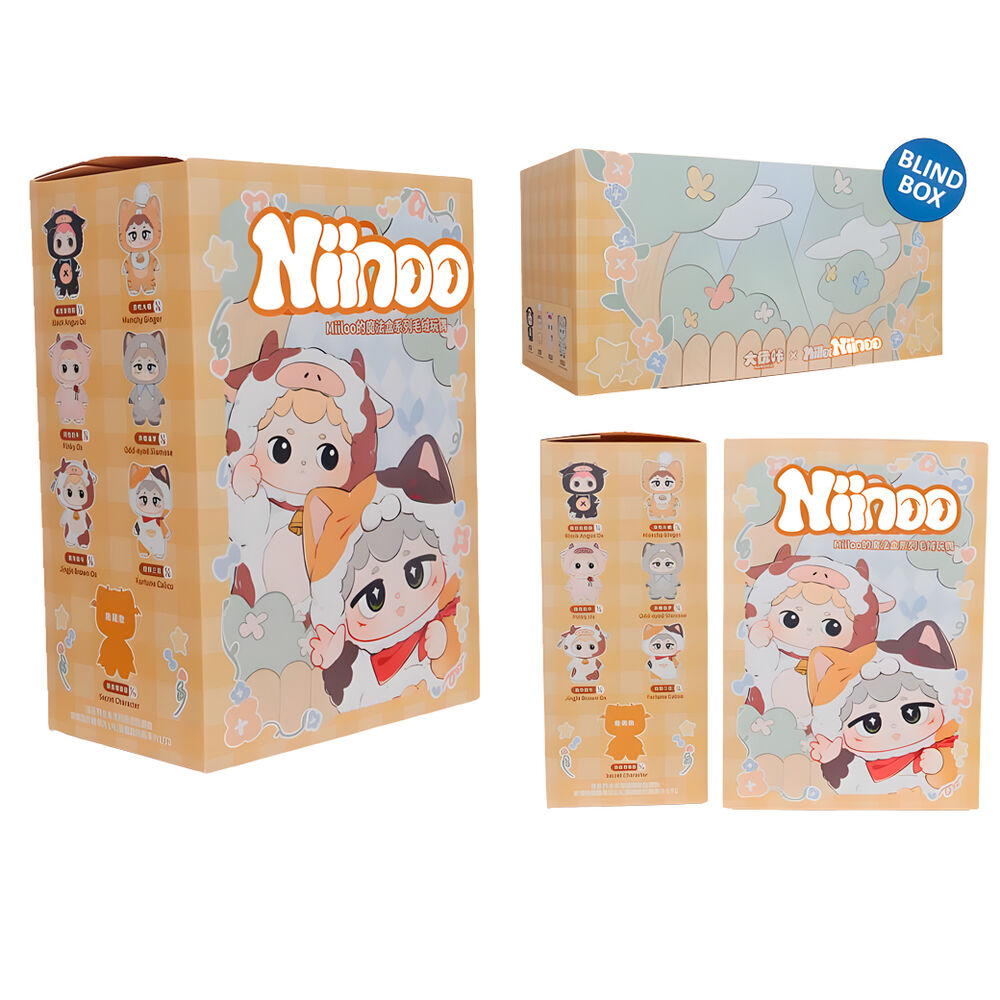 Niinoo assorted Blind Box Surprise doll keychain 17cm - Image 3