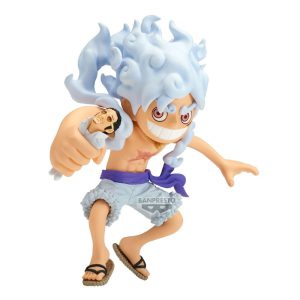 One Piece Monkey D. Luffy vs Borsalino Mega World Collectable figure 13cm