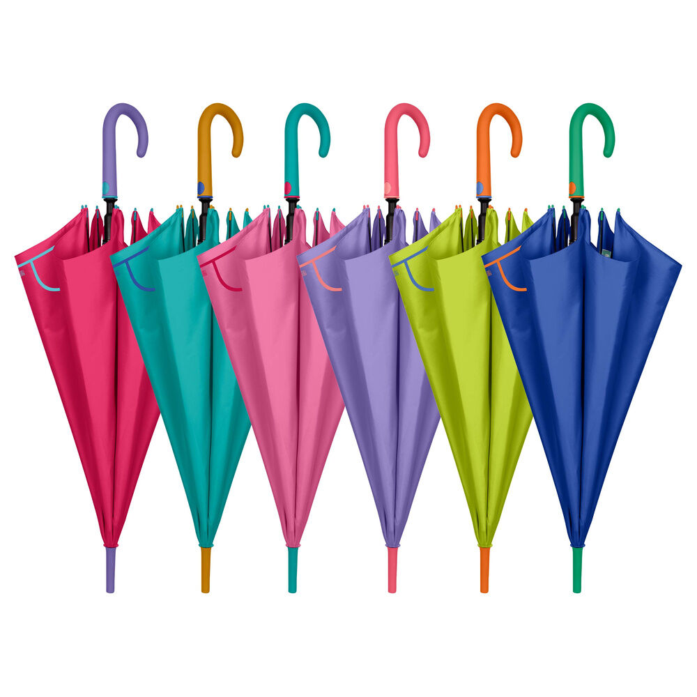 Automatic umbrella assorted 61cm