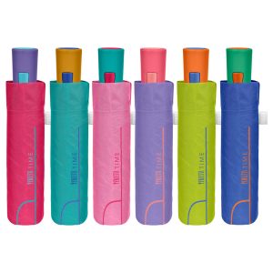 Automatic folding umbrella assorted 54cm