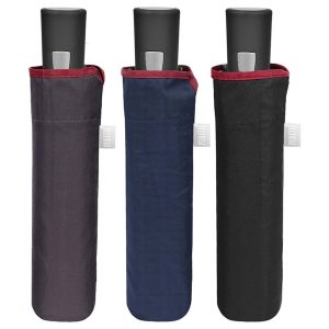 Automatic folding dark colors umbrella assorted 54cm