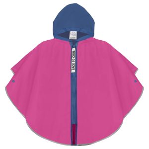 Raincoat fuchsia/purple zip