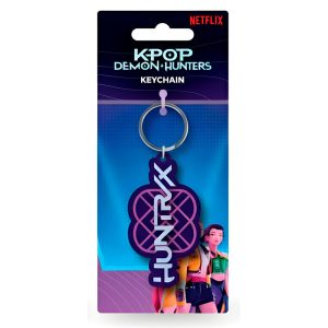 KPop Demon Hunters Huntrix Logo keychain