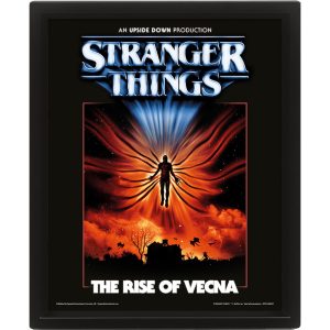 Stranger Things 5 The Rise of Vecna 3D lenticular poster