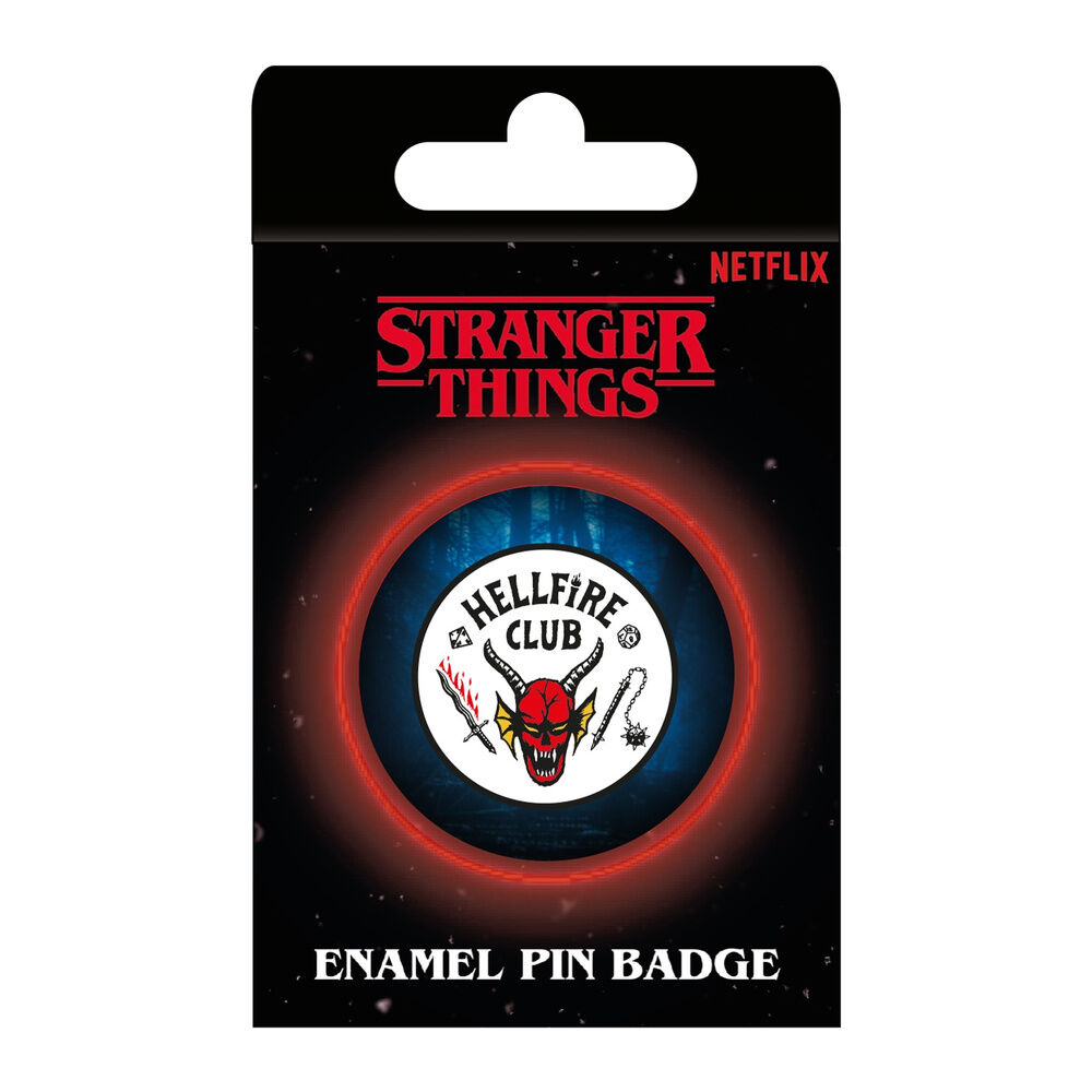 Stranger Things 5 Hellfire Club pin
