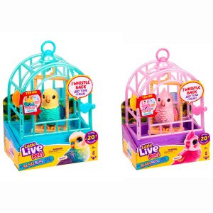 Little Live Pets Talking Bird cage assorted