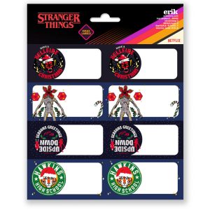 Stranger Things Adhesive labels