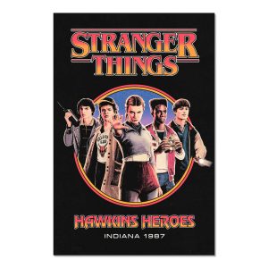 Stranger Things Hawkins Heroes poster
