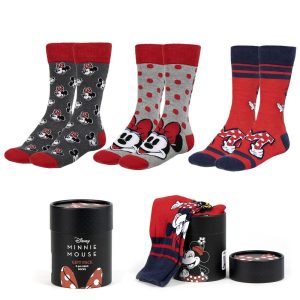 Disney Minnie pack 3 adult socks
