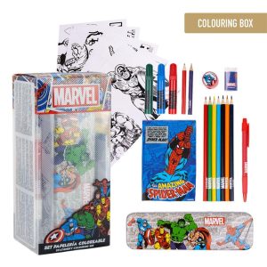 Marvel Colouring stationery set