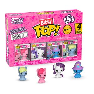 Blister 4 figures Bitty POP My Little Pony Pinkie Pie