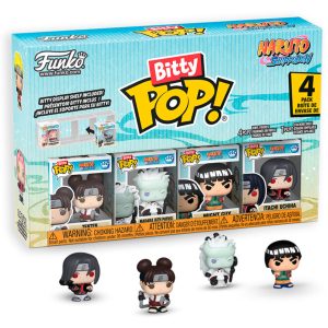 Blister 4 figures Bitty POP Naruto Shippuden Battle