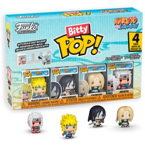 Blister 4 figures Bitty POP Naruto Shippuden Team 2